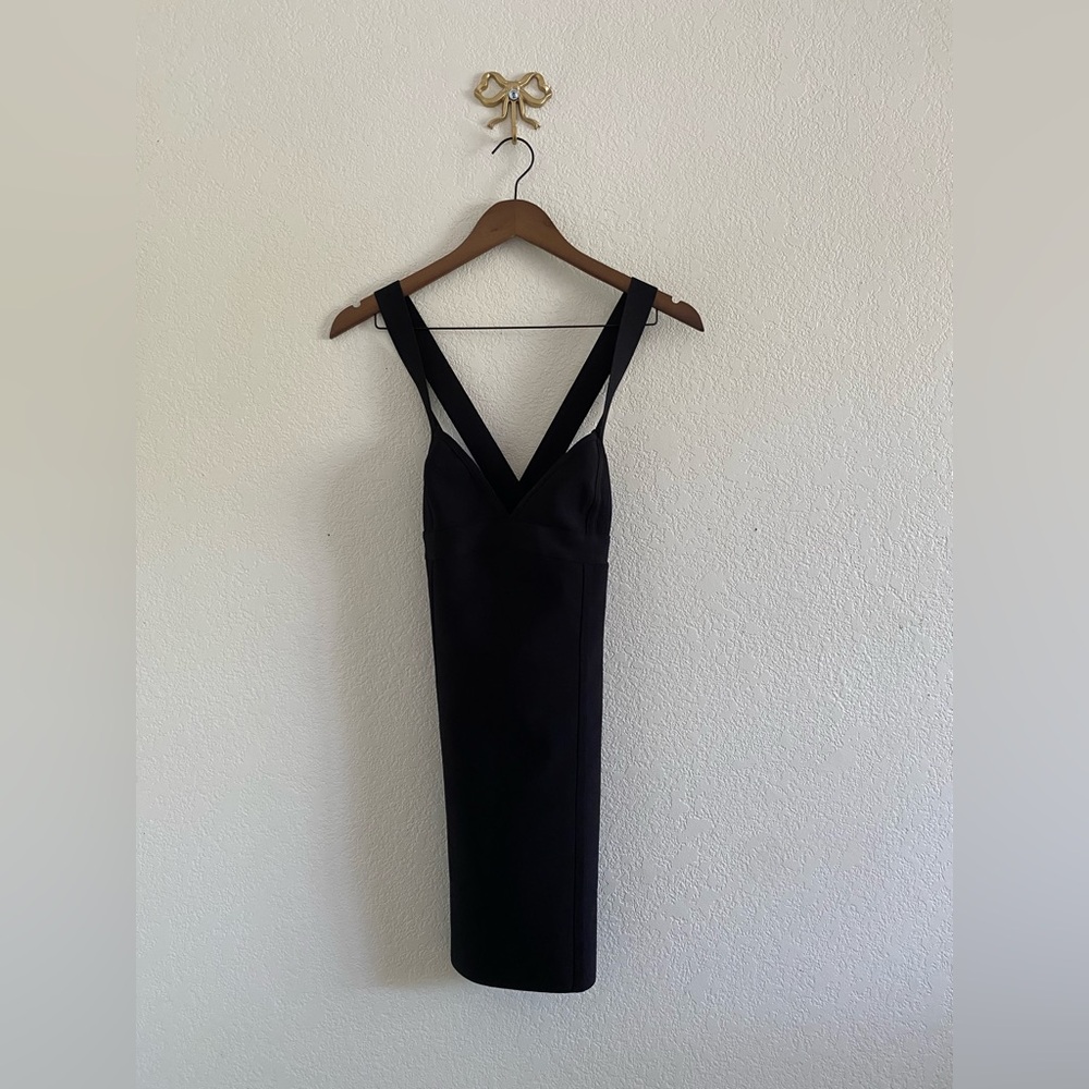 Herve Leger Forever 21 Mini Dress Women Size M Bandage Halter Bodycon knit